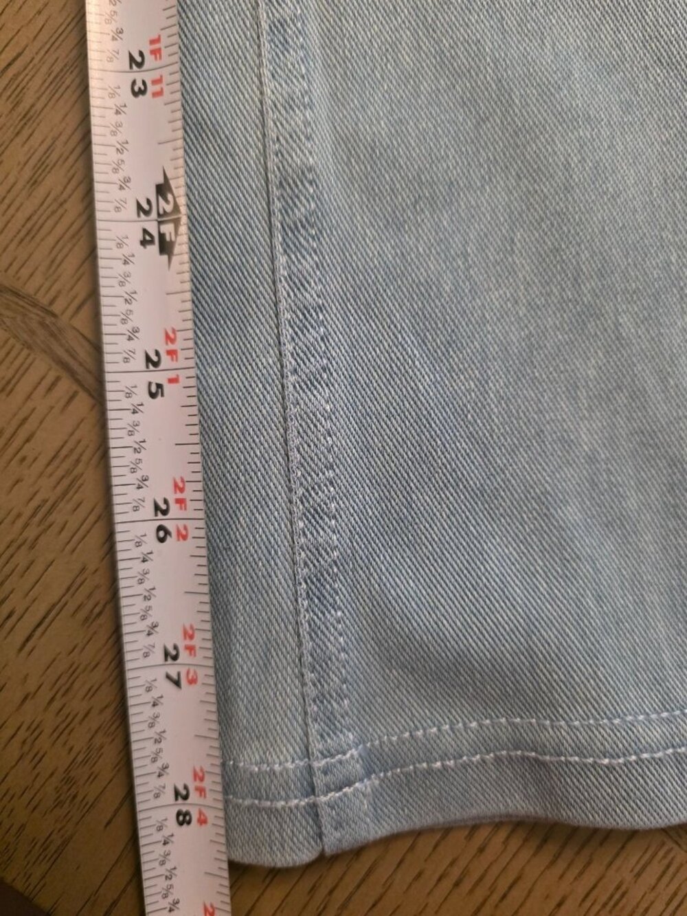 Halara Flex High Waist Baggy Wide Leg Pull On Jeans size S NEW Petite Length - Picture 8 of 11